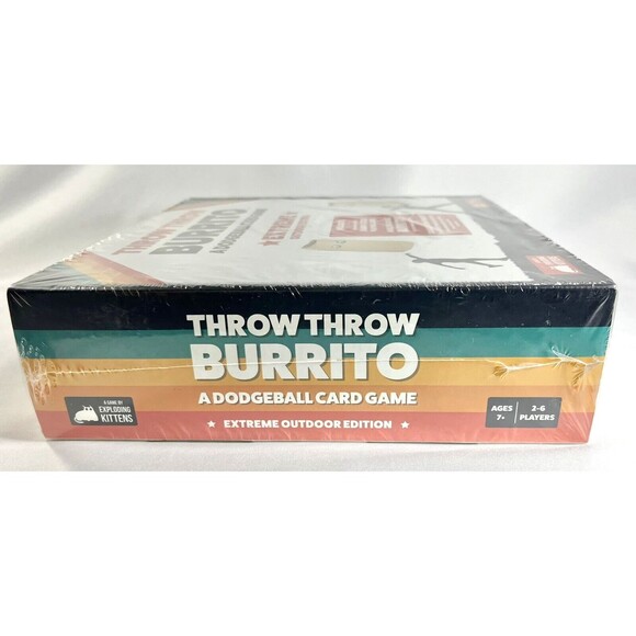 Throw Throw Burrito Game Extreme Outdoor Edition Brand New Factory Sealed - Picture 4 of 9